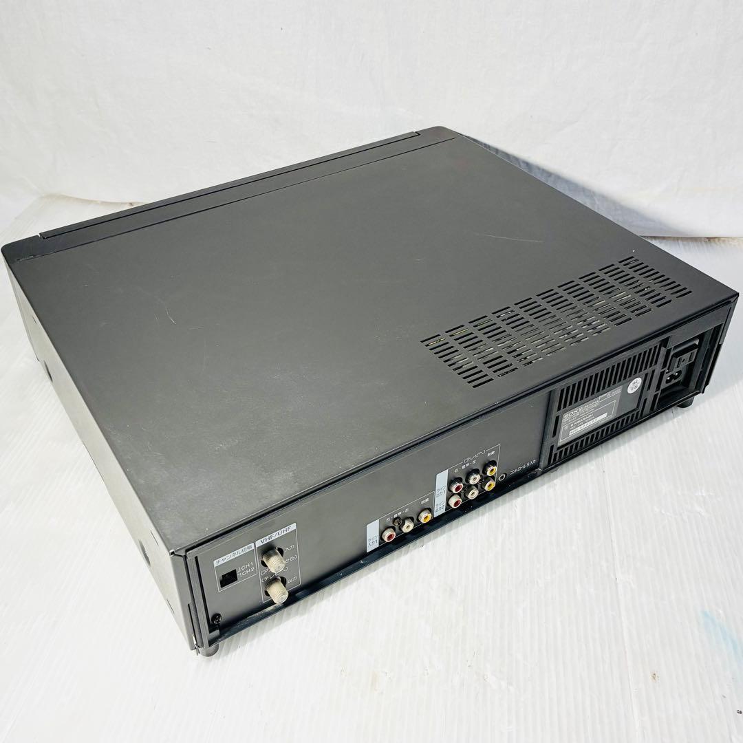 【希少品】SONY SL-200D Betamax ベータデッキ 通電OK