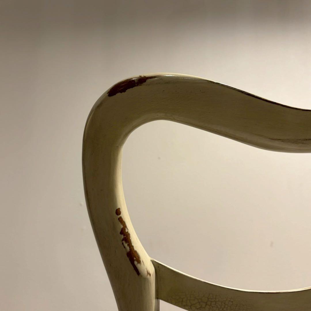 英国アンティークリプロダクト マホガニー バルーンバックチェア 椅子　1/4