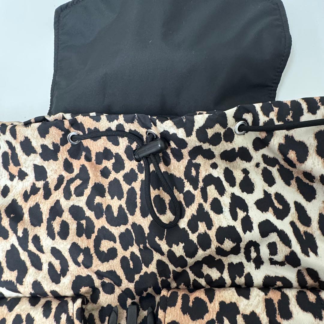 GANNI ガニー レオパード柄 バックパック リュック