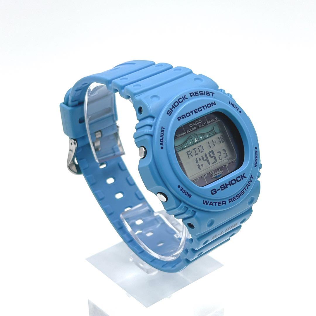 【極美品】 G-SHOCK G-LIDE GWX-5700CS 限定色ブルー