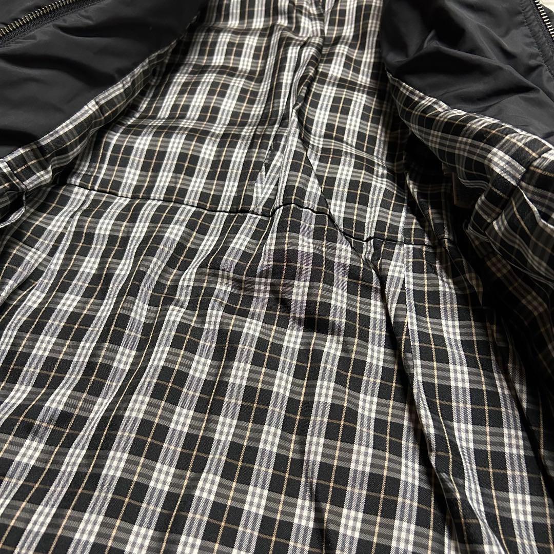 バーバリーブルーラベル ファー付きダウンジャケット 38