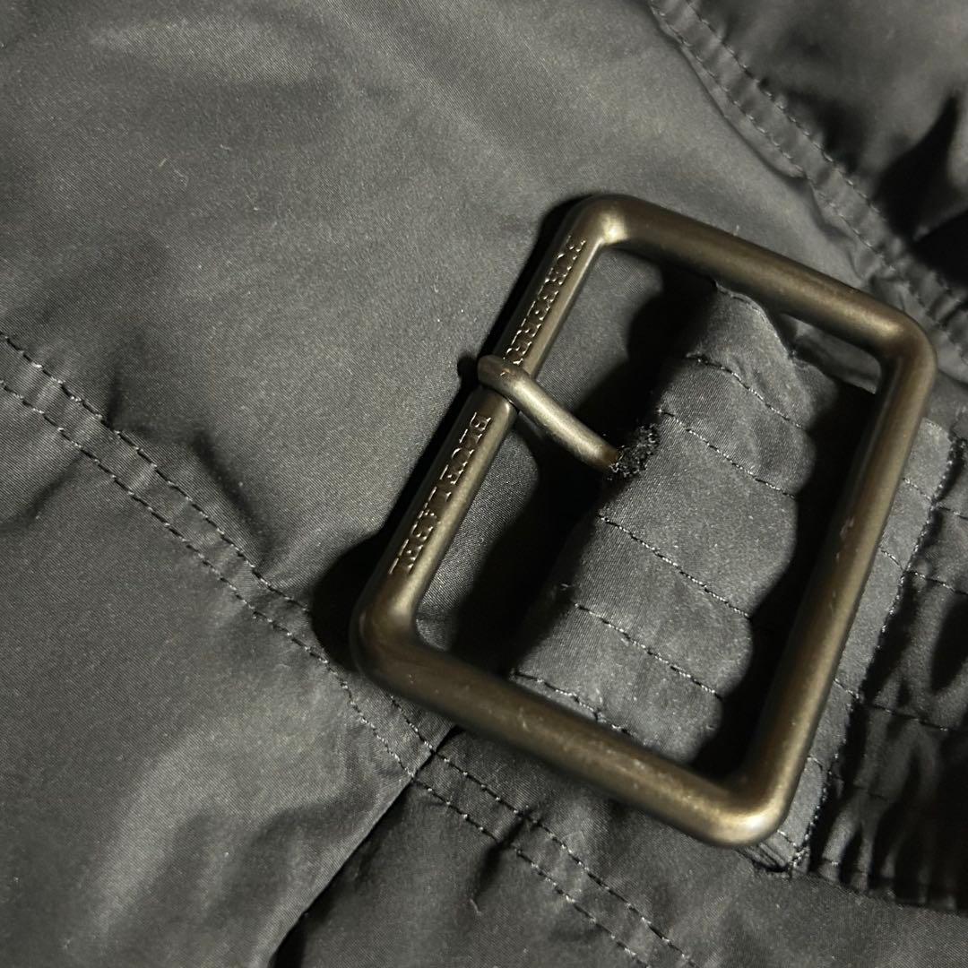 バーバリーブルーラベル ファー付きダウンジャケット 38