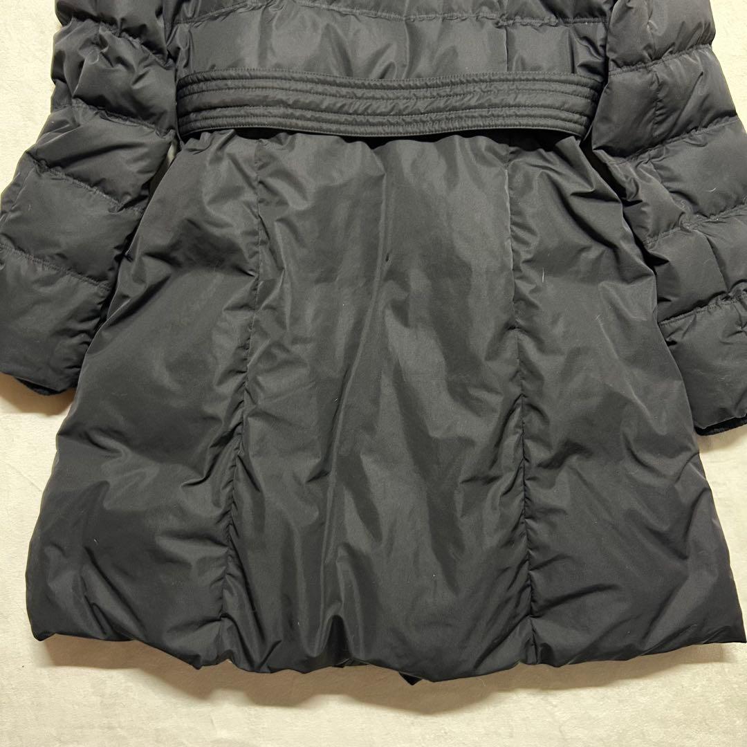 バーバリーブルーラベル ファー付きダウンジャケット 38