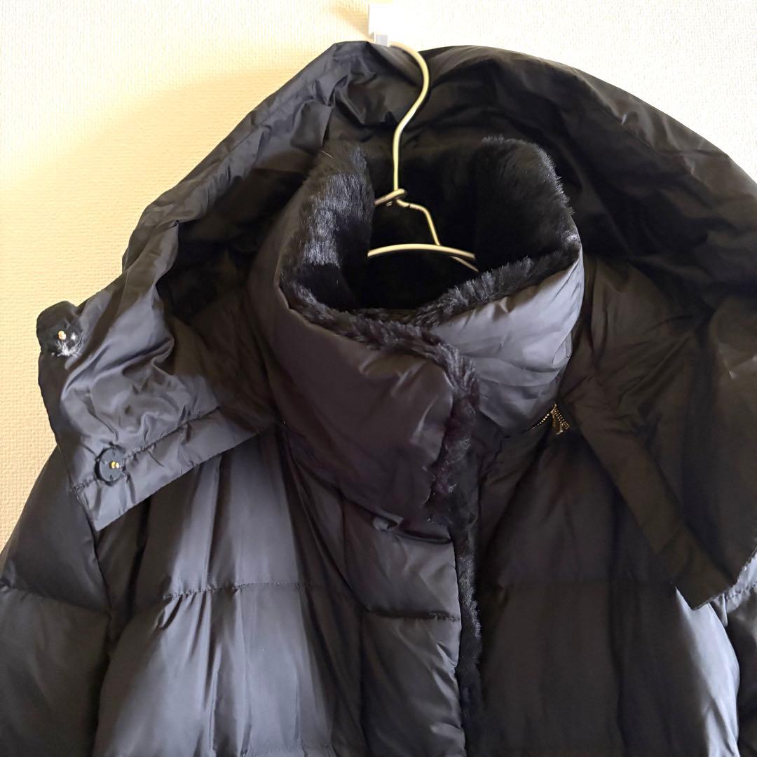 Ballsey ボールジィ　ライトダウンコンビ フーデットコート 36 黒