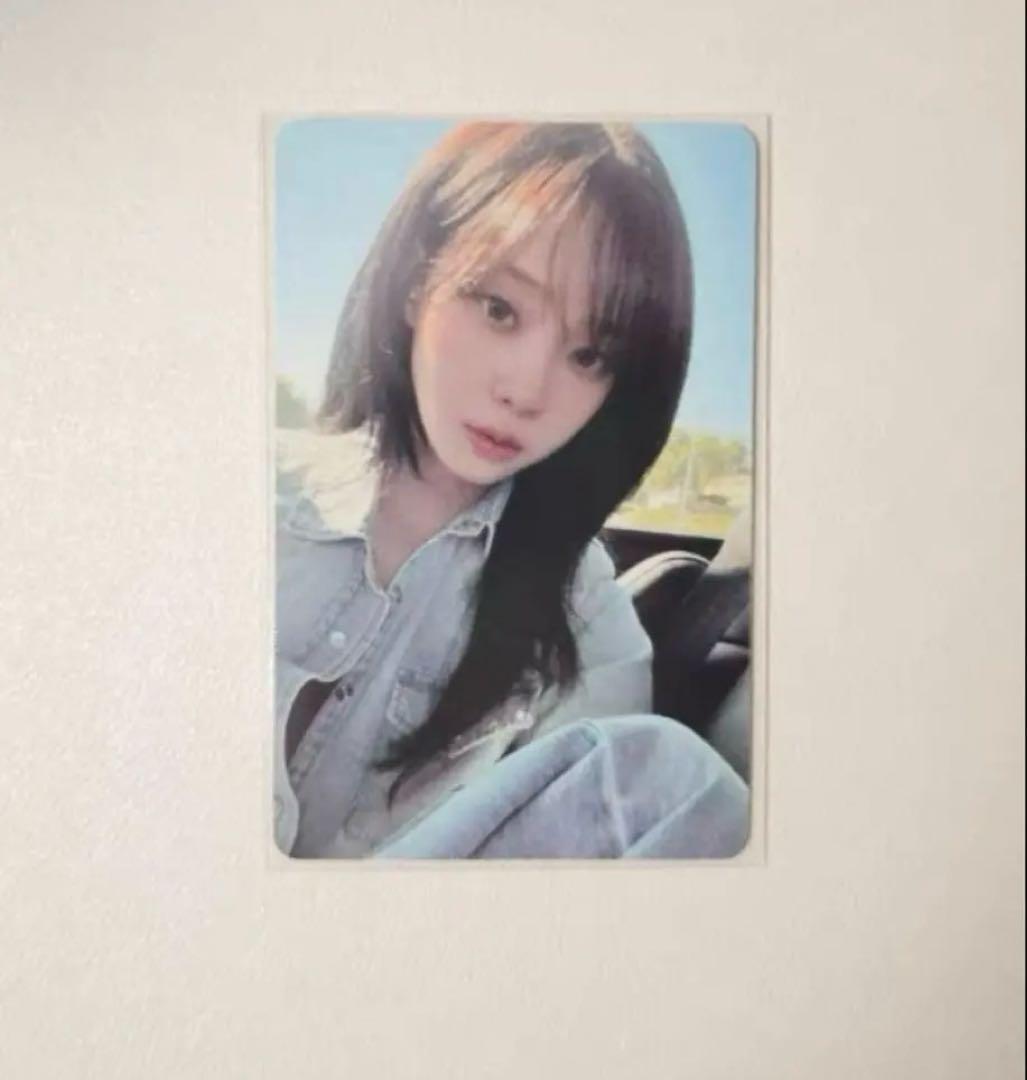 完売品　aespa ウィンター　rich man レザースカート　トレカ　中華