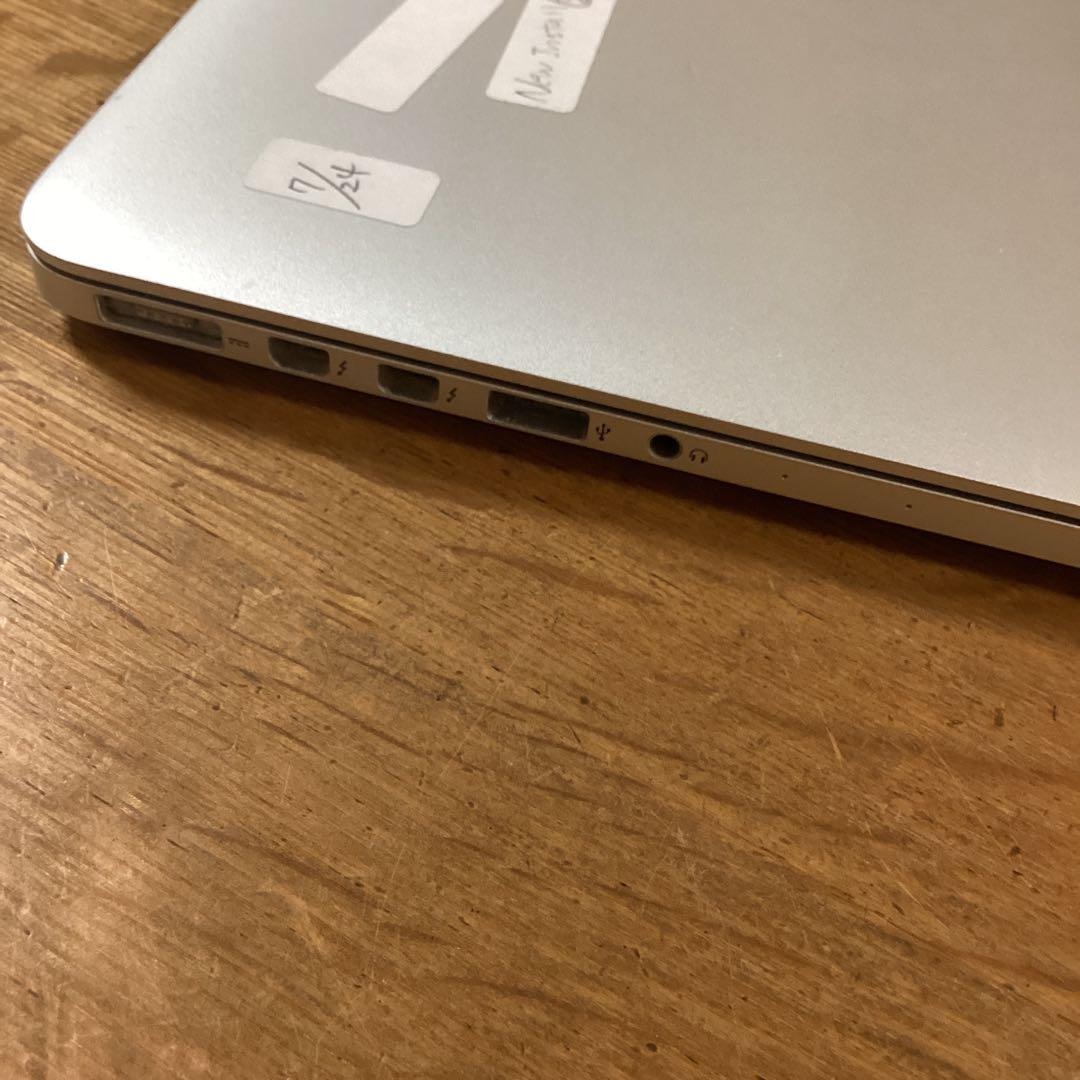 MacBook Pro 13インチA1502 Late 2013アダプター付き