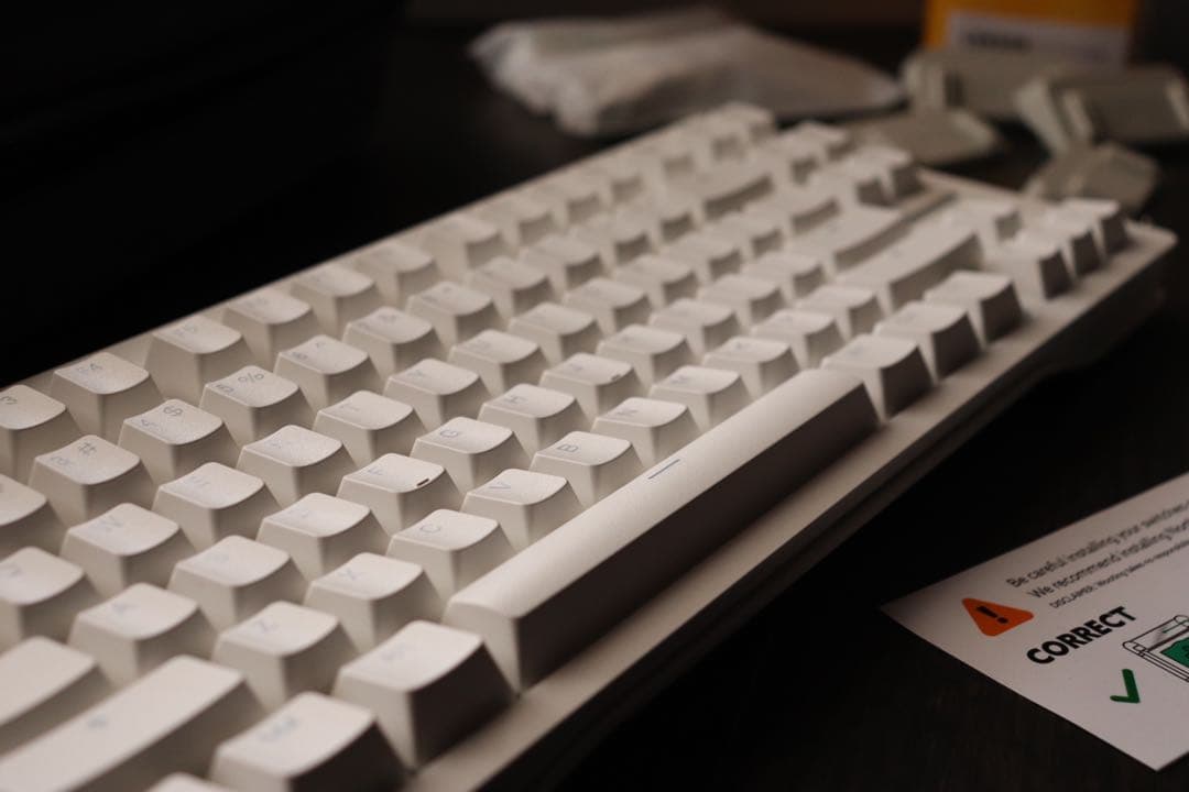 Wooting 80HE Zinc Alloy Lekker L45スイッチ付き