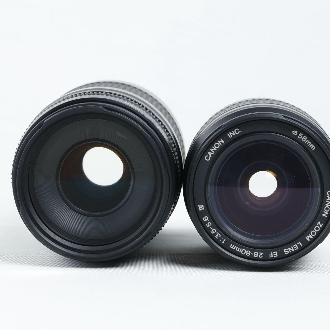 014★初心者★デジタル一眼レフ★Canon★ダブルレンズ★kissx2