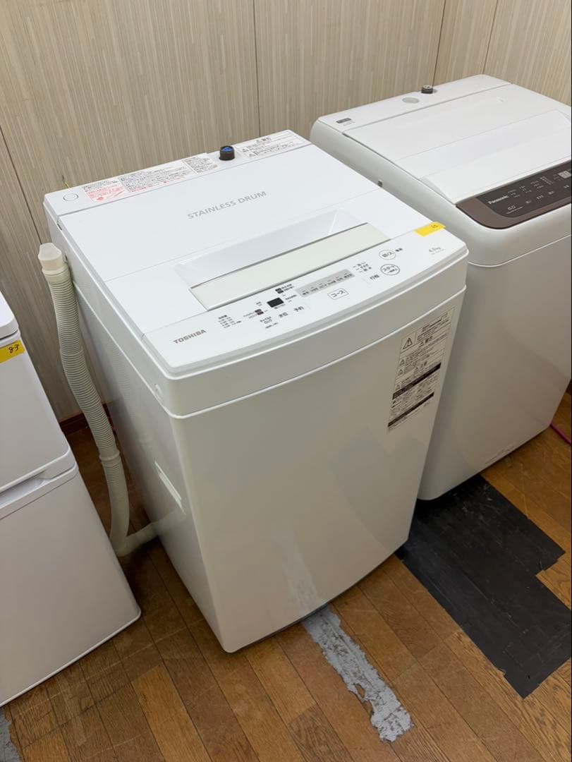 #66 TOSHIBA 2019年 4.5kg AW-45M7 縦型 洗濯機