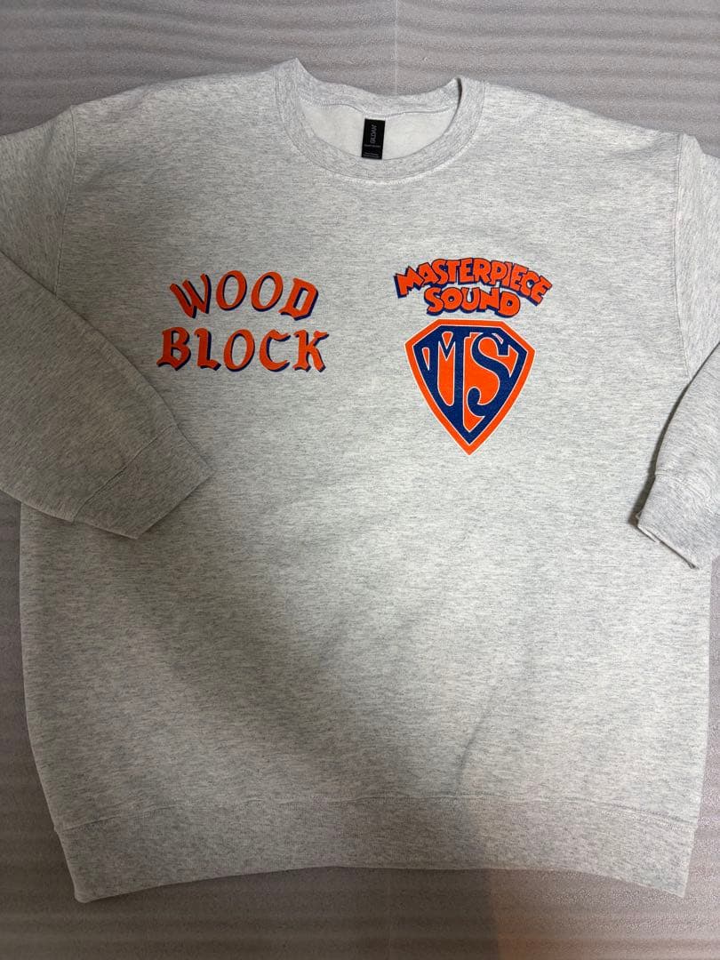 masterpiece x wood block スウェット　未使用