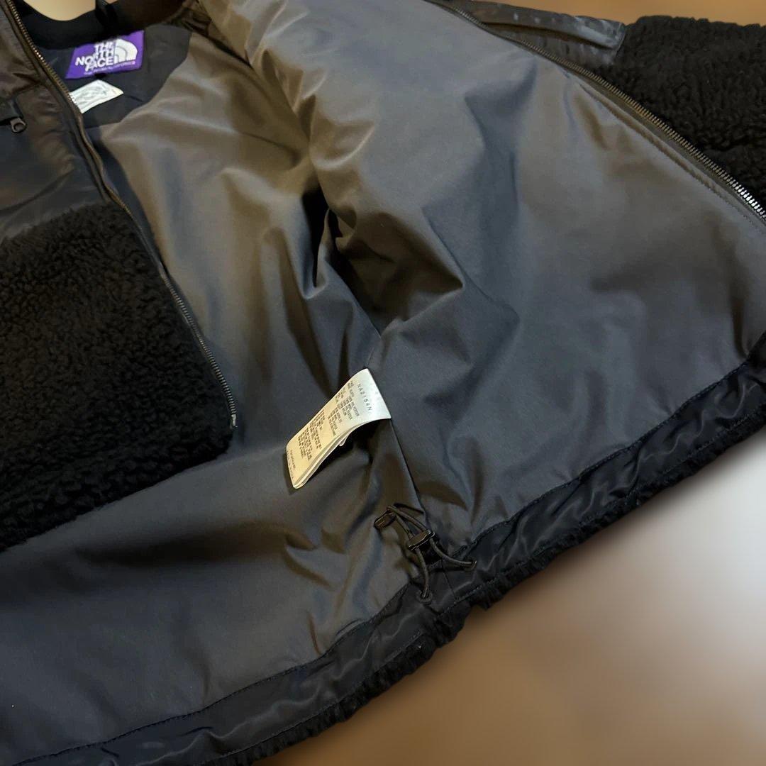 ノースフェイス パープルレーベル×RHC ウール ボア デナリ ジャケットS
