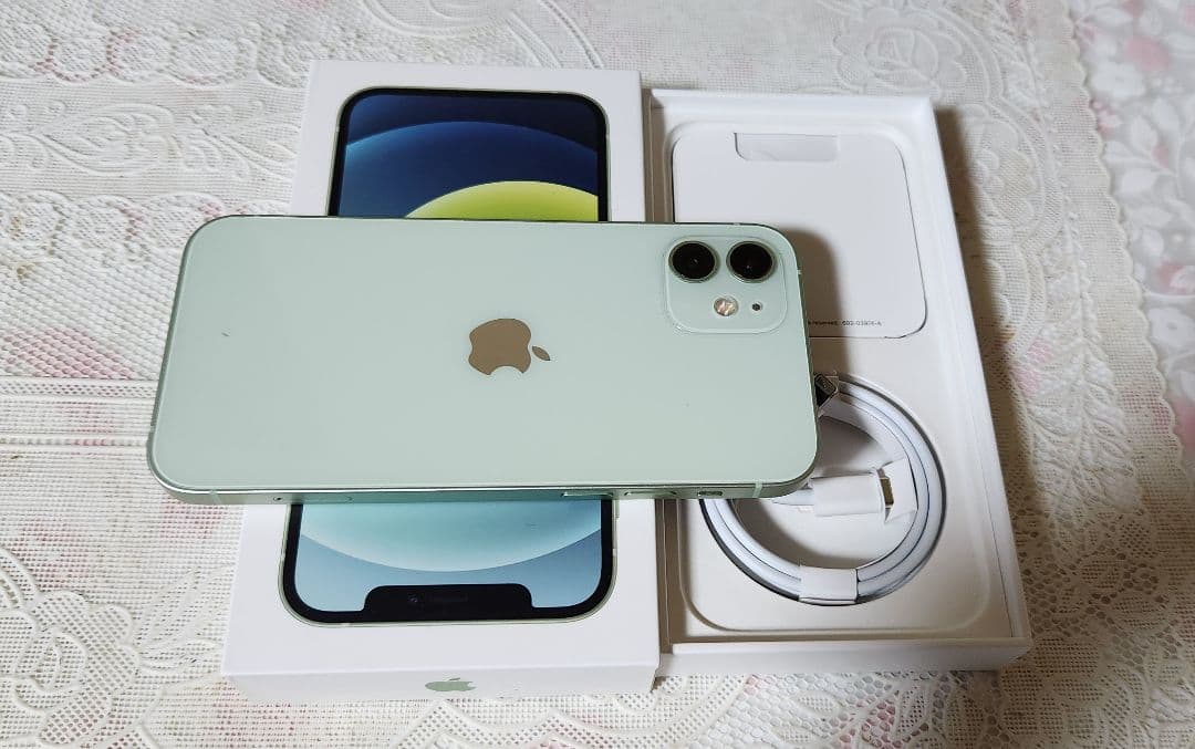 AppleSeries iPhone12グリーン128GB修理歴無し おまけ有り