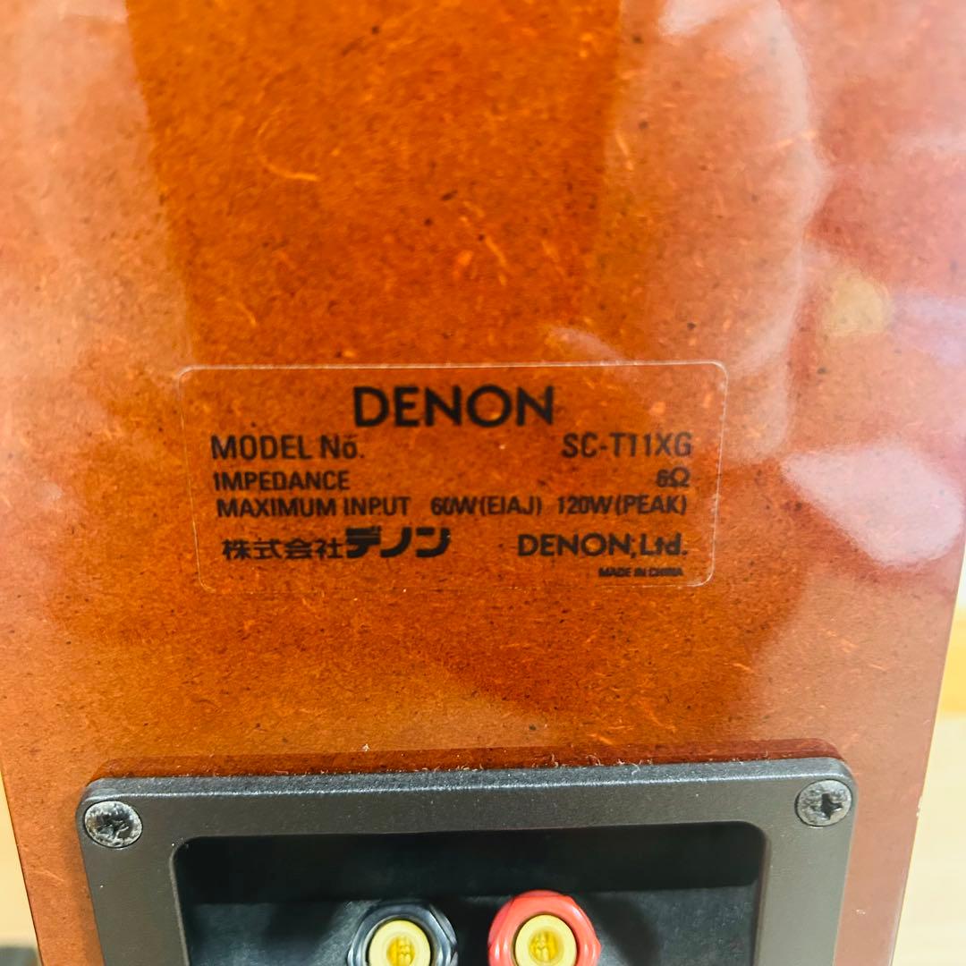DENON デノン SC-T11XG トールボーイスピーカー　説明書付き