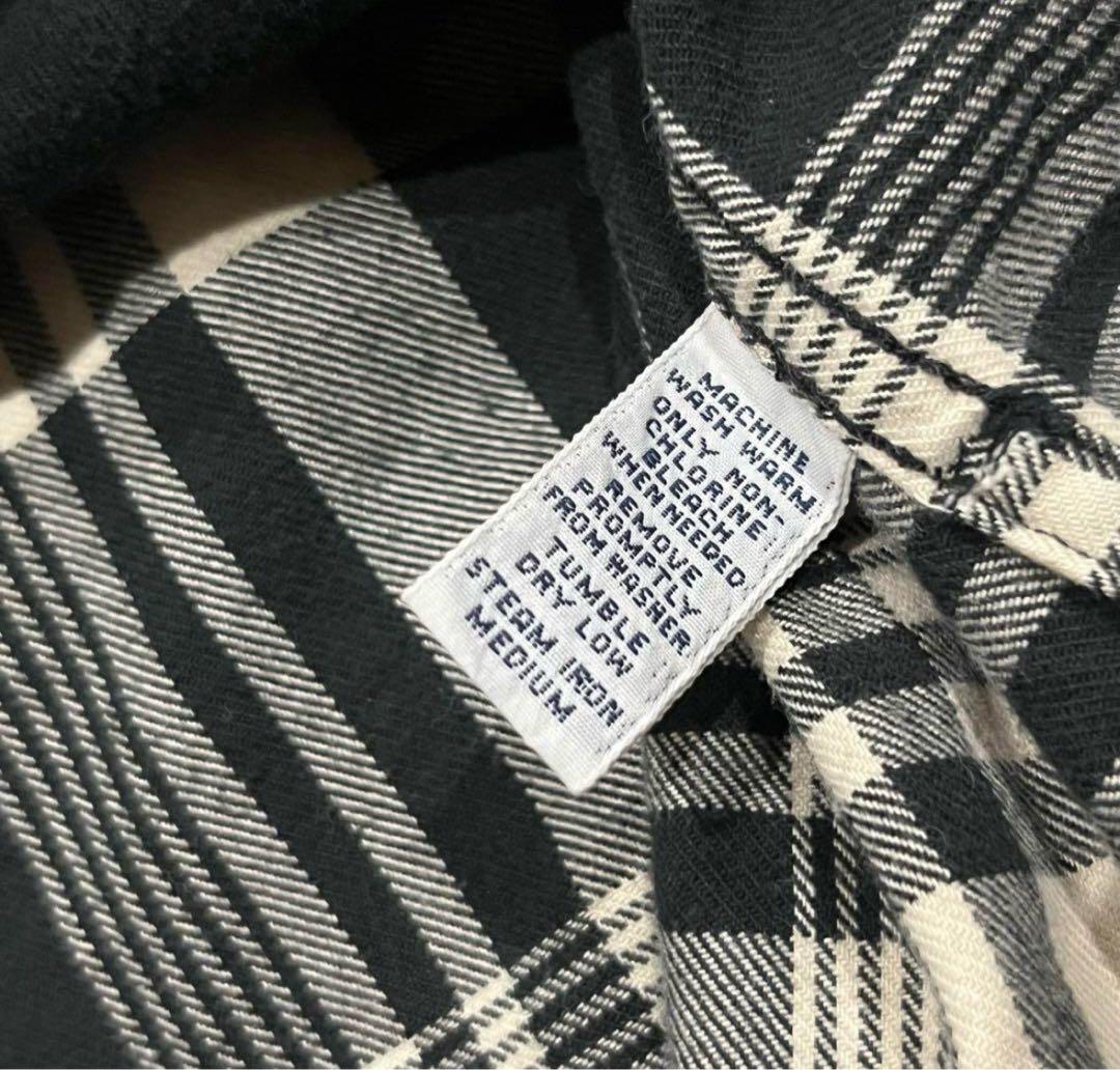 希少 90s ラルフローレン vintagecamp ネルシャツ オープンカラー