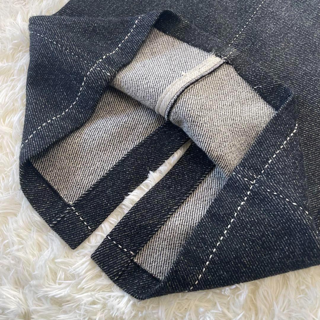 トリココムデギャルソン　ウールスカート ステッチ