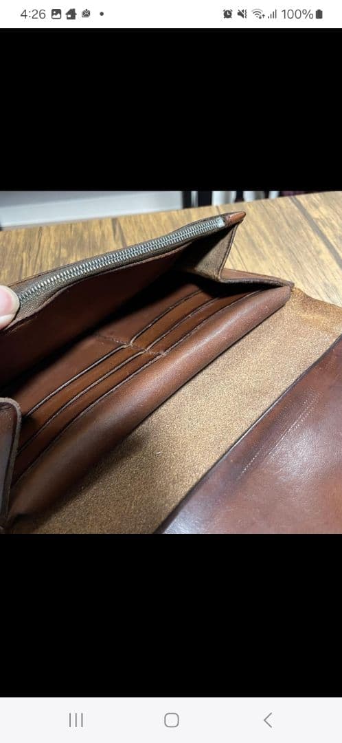 goro's ゴローズ　二つ折り　長財布 ブラウン　正規品