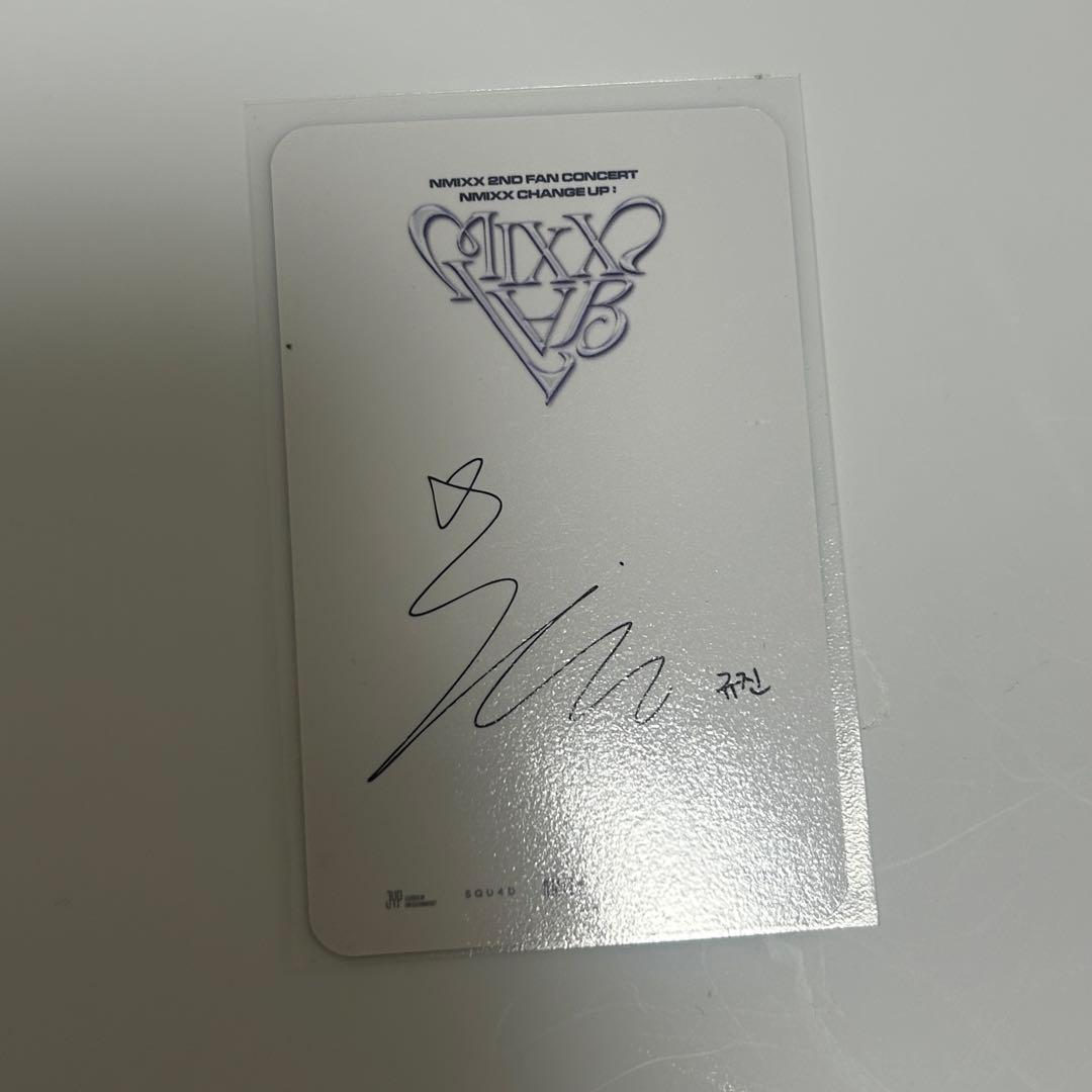 nmixx mixx lab タイペイ taipei 入場特典 トレカ キュジン