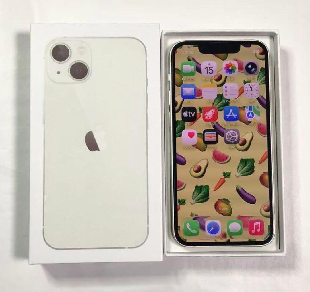 iPhone 13 mini 512GB SIMフリー スターライト ほぼ未使用