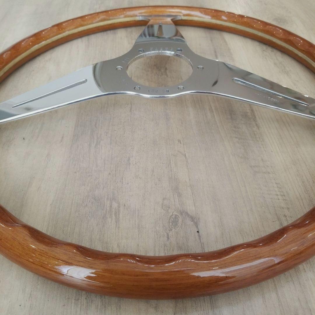 【大径FET刻印有】NARDI☆ナルディクラシックウッドポリッシュ/39Φ