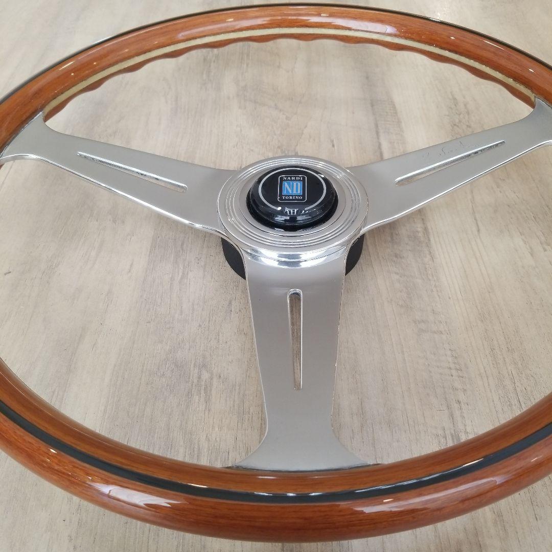 【大径FET刻印有】NARDI☆ナルディクラシックウッドポリッシュ/39Φ