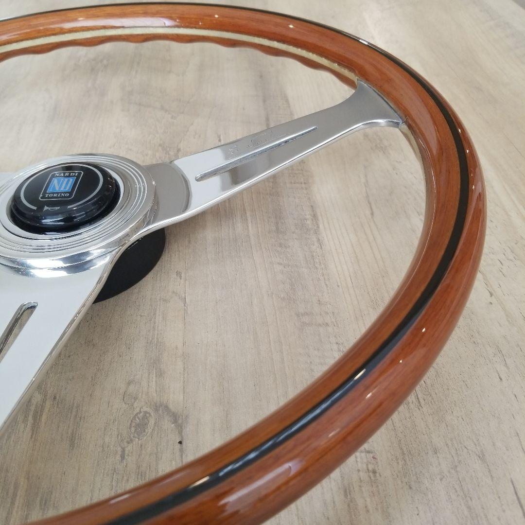 【大径FET刻印有】NARDI☆ナルディクラシックウッドポリッシュ/39Φ
