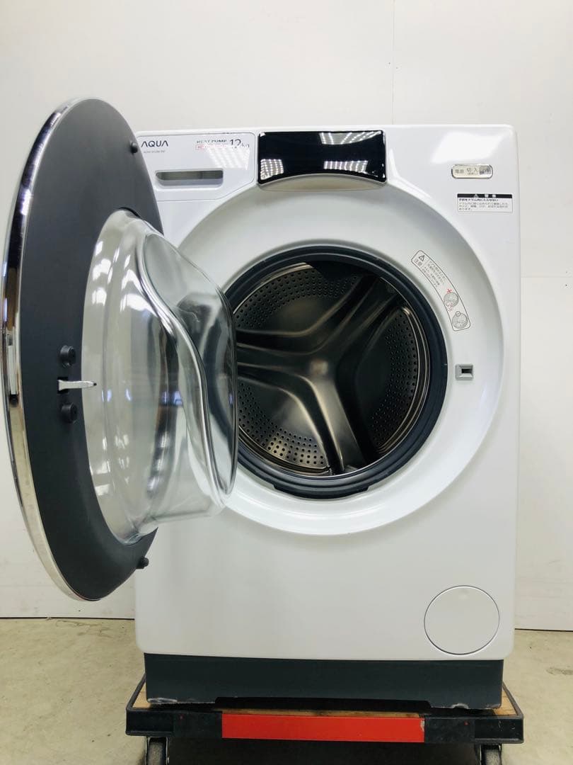AQUA AQW-DX12M 22年製 ドラム式洗濯乾燥機 ヒートポンプ乾燥