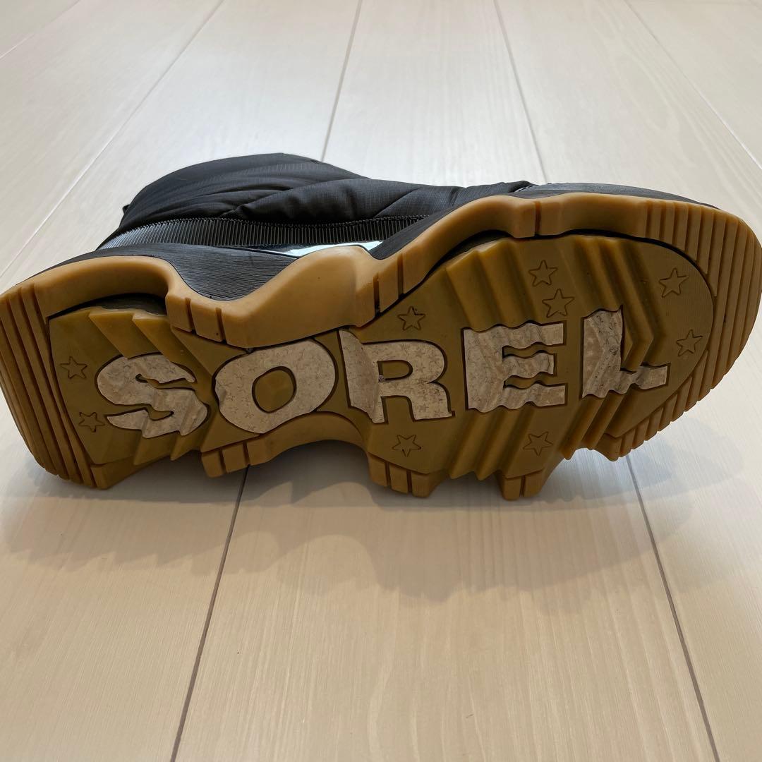 SOREL【美品】キネティックインパクト パフィー ジップ ブーツ 24