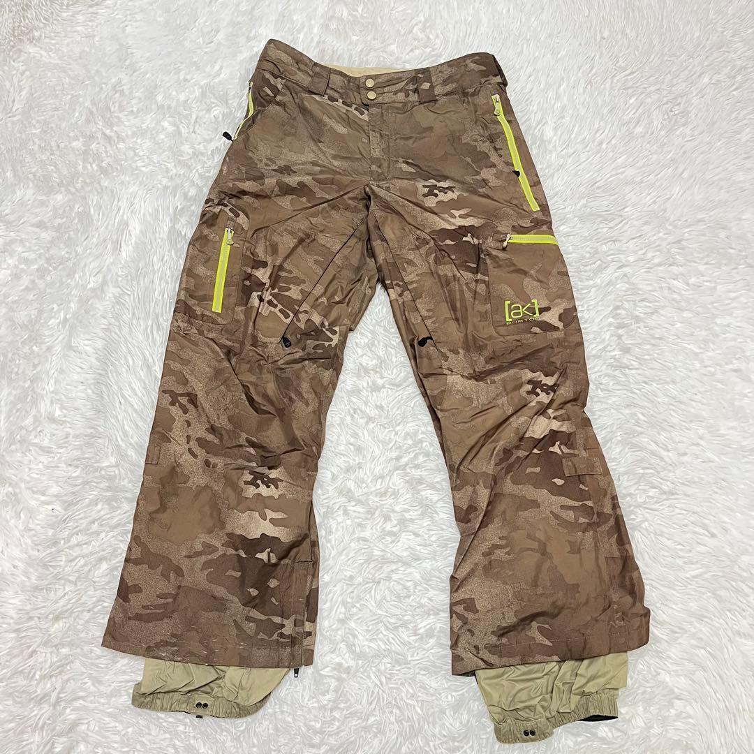 激レア BURTON AK バートン 迷彩 カモフラ パンツ 2L スノボ