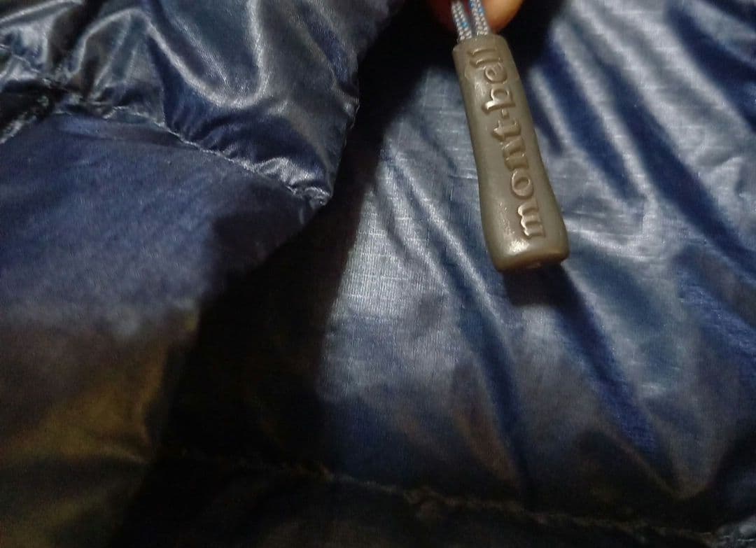 mont‐bell XLネイビーダウンジャケット 2301344 軽量900FP