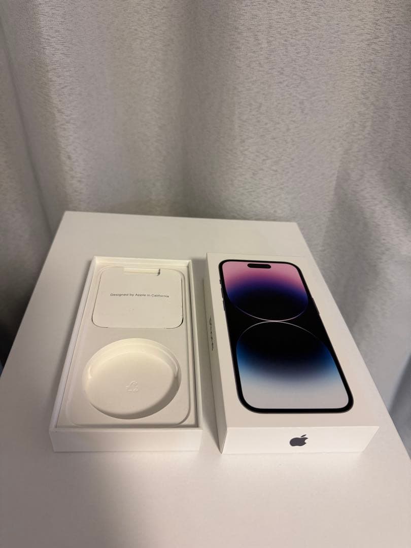【中古・美品】iPhone 14 Pro ディープパープル 256GB 本体