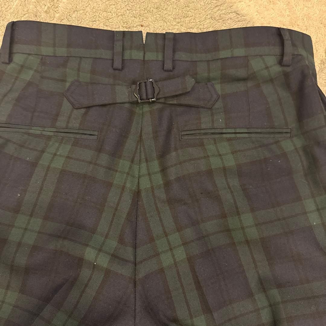 BEAMS BOY チェック柄ビジネススーツ