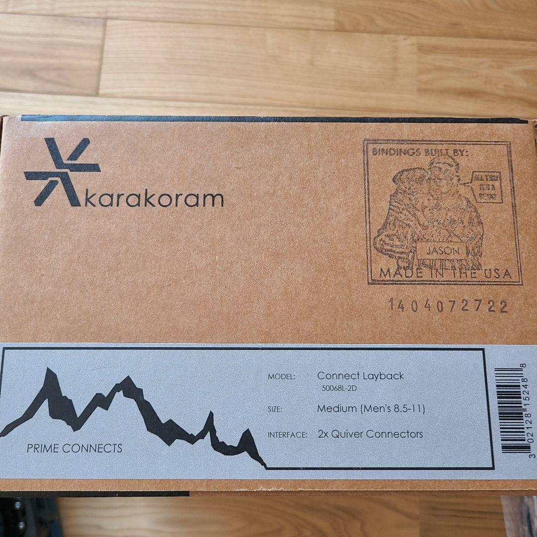 カラコラム レイバック M バインディング クイーバー2個