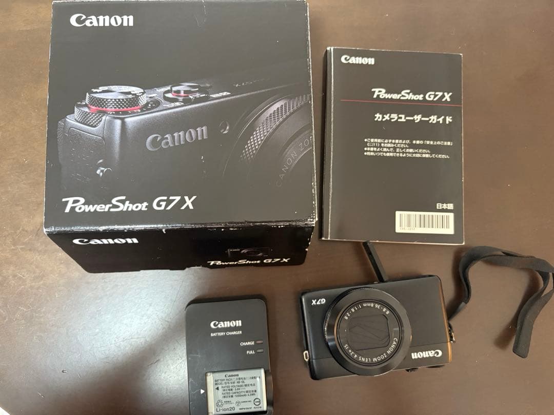 デジカメ　canon power shotG7x