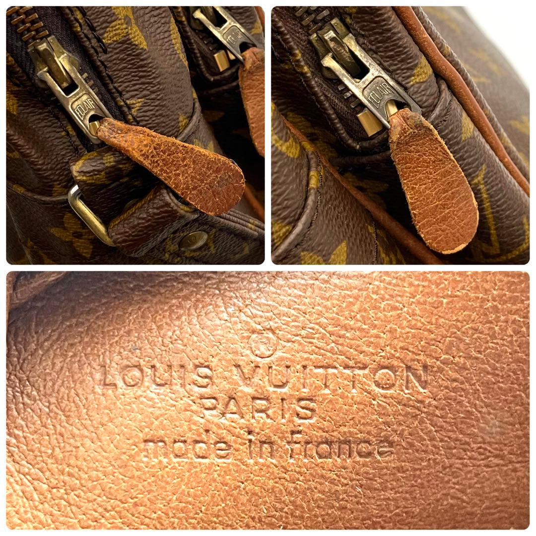 ルイヴィトン ヴィンテージ 前期ナイル モノグラム ショルダーバッグ 正規品 茶