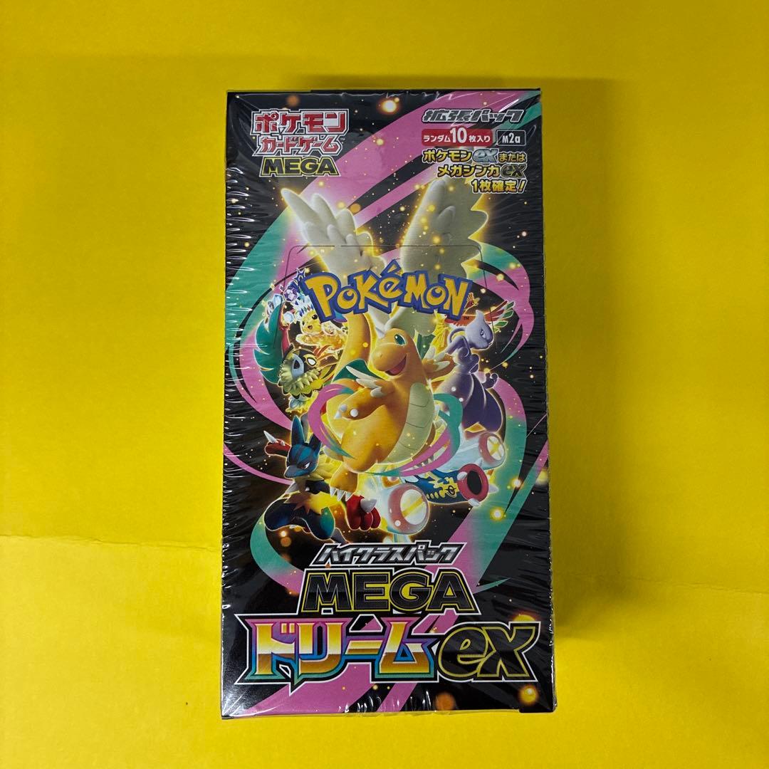 ポケモンカードゲーム MEGAドリームEX1BOXシュリンク付き