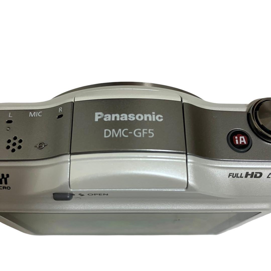 パナソニック　LUMIX　DMC-GF5 レンズセット　コンデジ　バッテリー2個