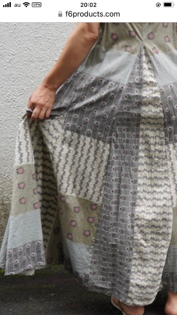 せいらです☆２度短時間着用超美品☆GASA草原の路キャミドレス