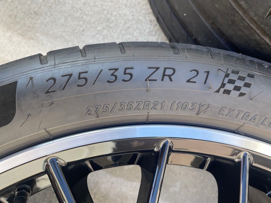 ポルシェ21インチ タイヤ ホイール セット パナメーラ 971 4本