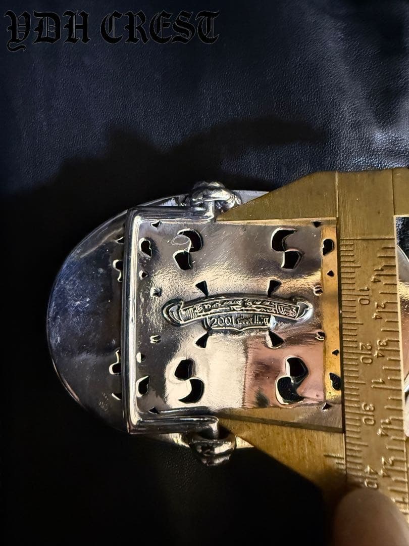 ★CCKRO　シルバーベルトバックル　こだわり派向け　刻印有り