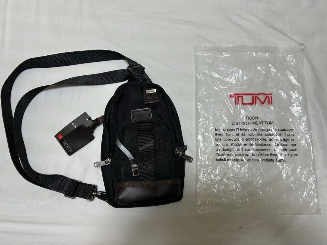 (Xmas値下げ)TUMI ボディバッグ ブラック