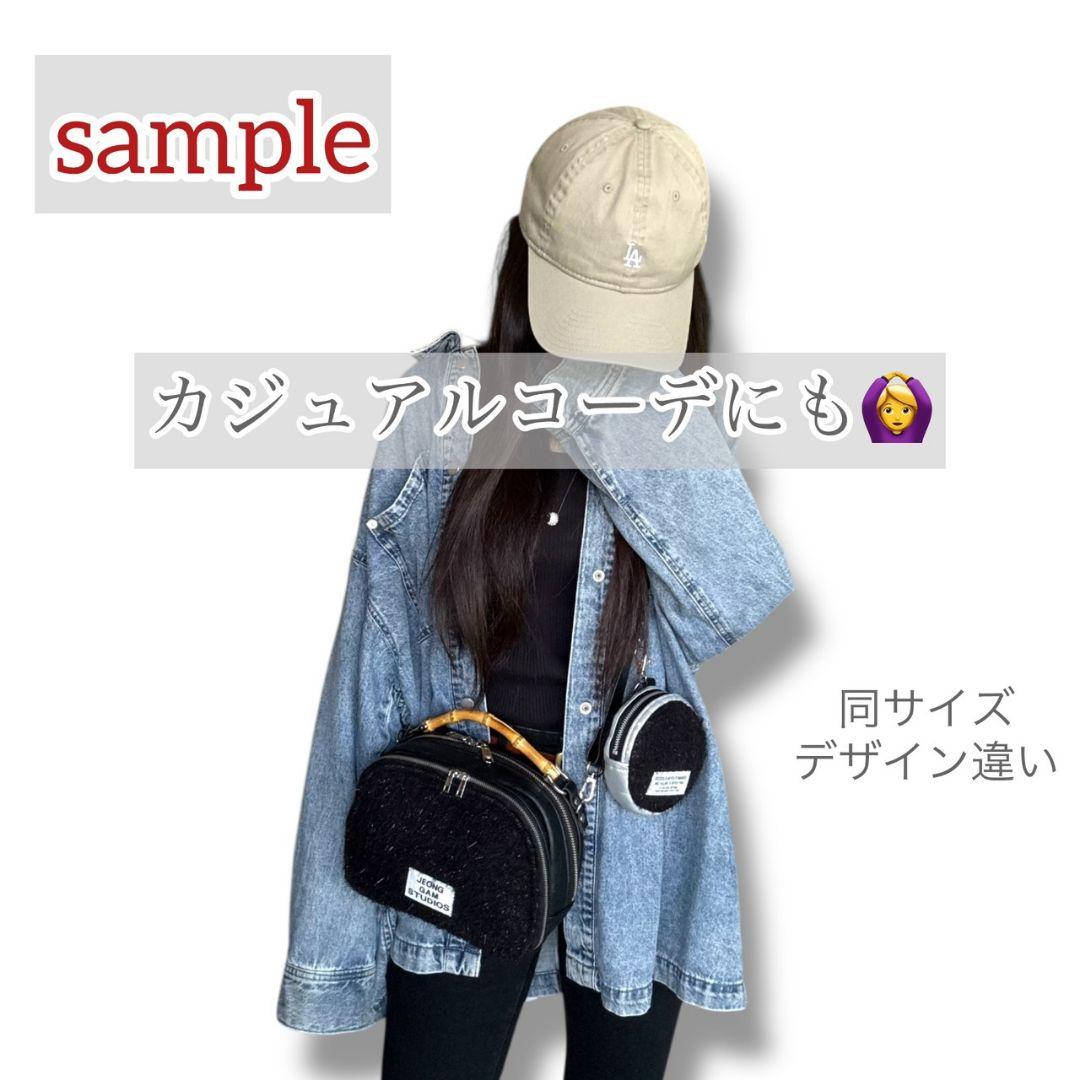 Wallet shoulder bag ポーチ付き／ゴールド金具