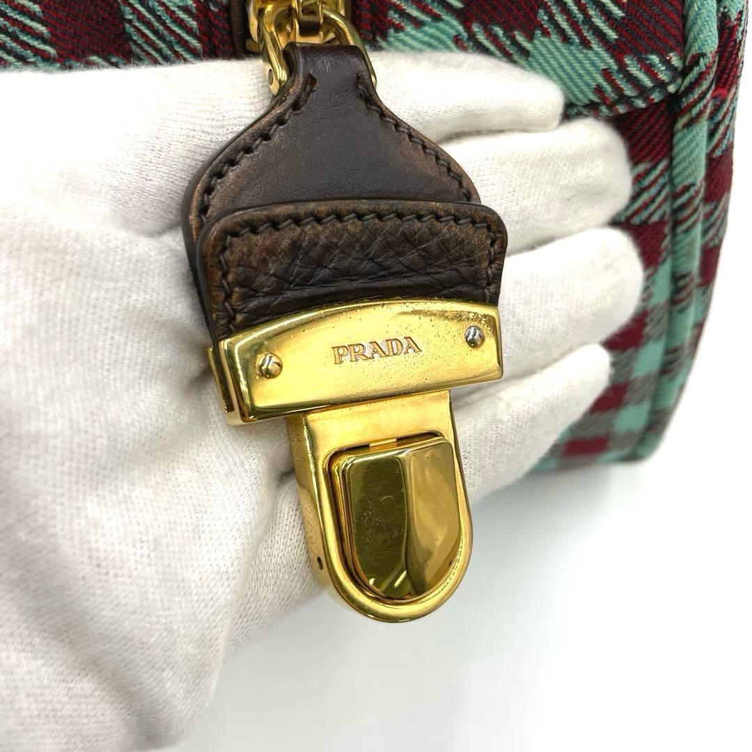 PRADA ボウリングバッグ ハンドバッグ 紗栄子さん着用