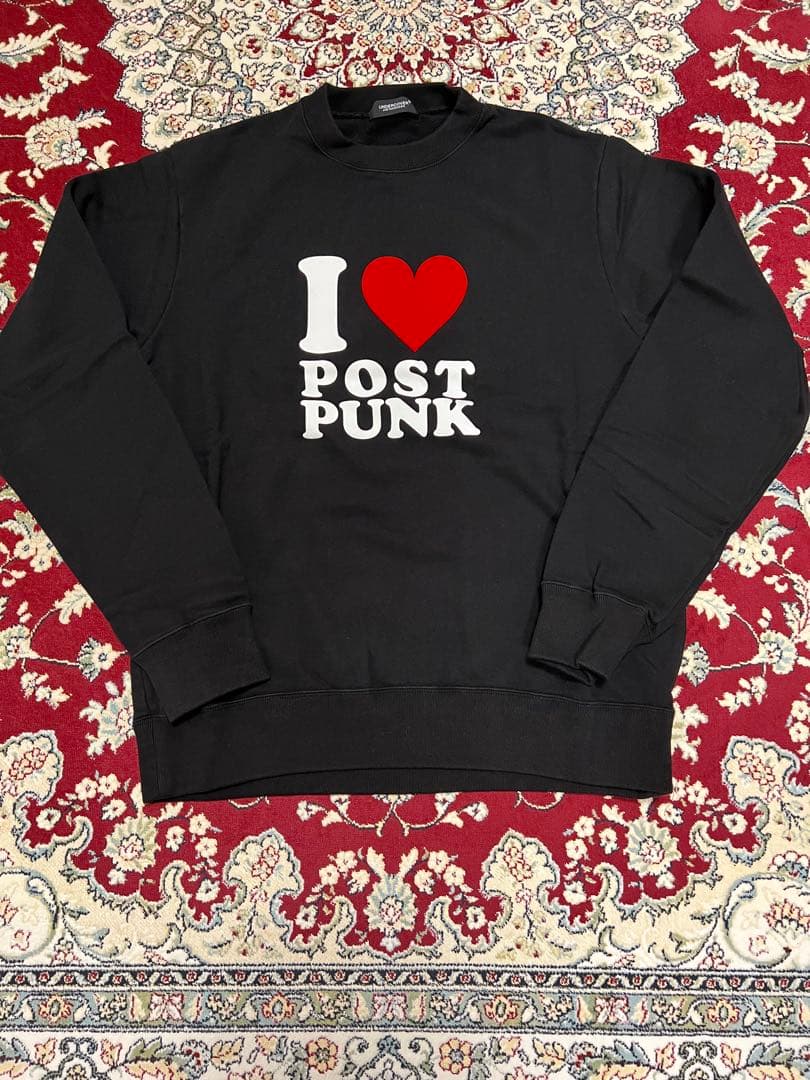 【新品】UNDERCOVER 23SS I LOVE POST PUNK 黒 3
