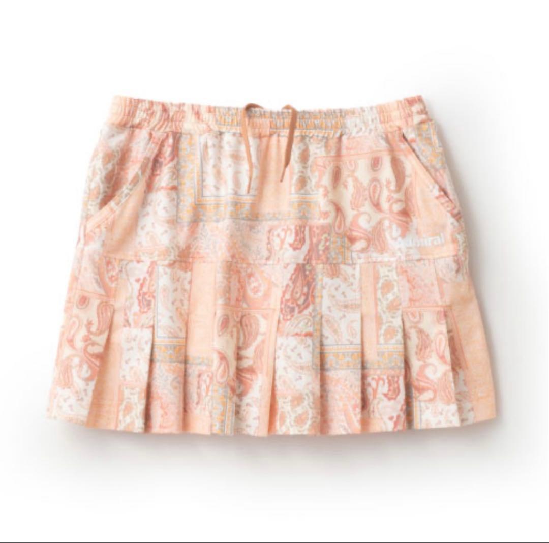 アドミラル グラフィックプリーツスカート