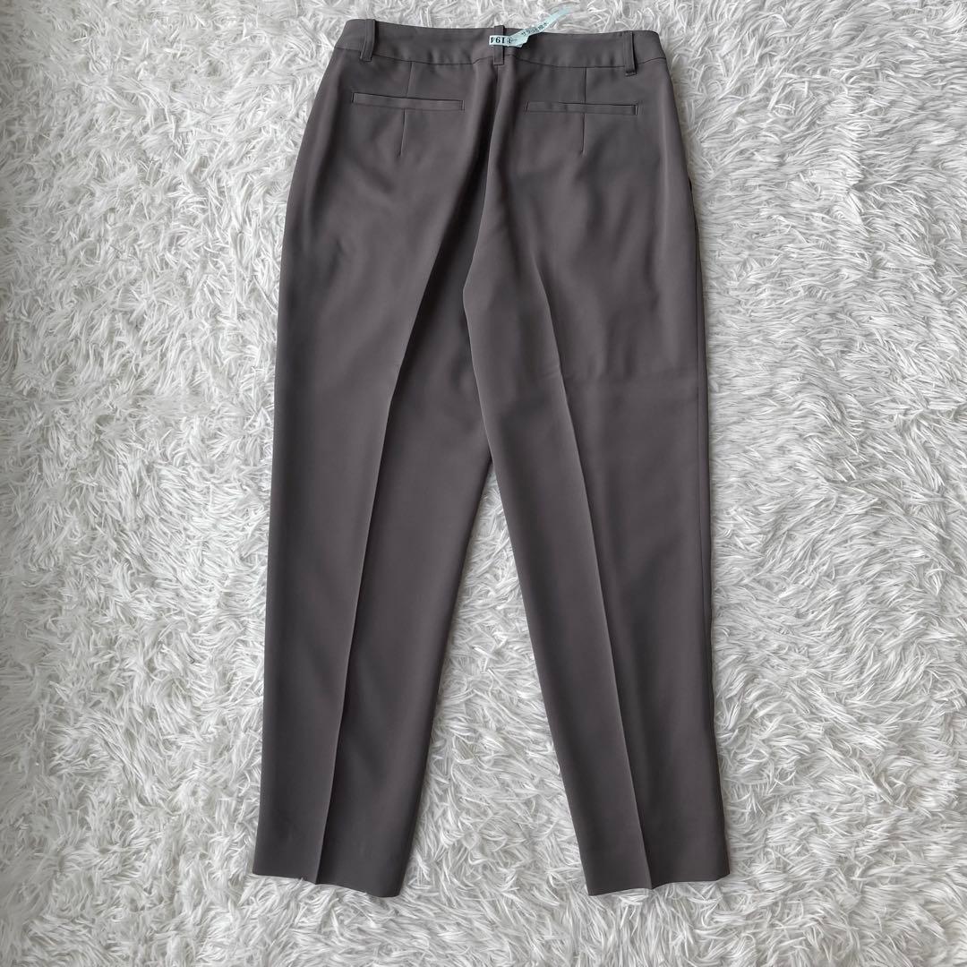 ナチュラルビューティーベーシック ノーカラージャケットパンツスーツ セット S