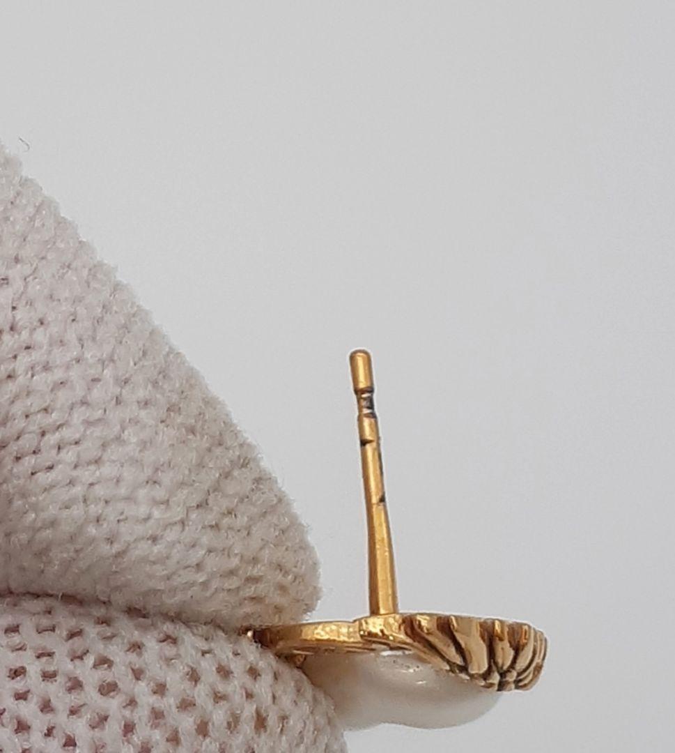 Z08-19　ルイヴィトン　ブルックドレイユクール　ピアス　右のみ　エンジェル