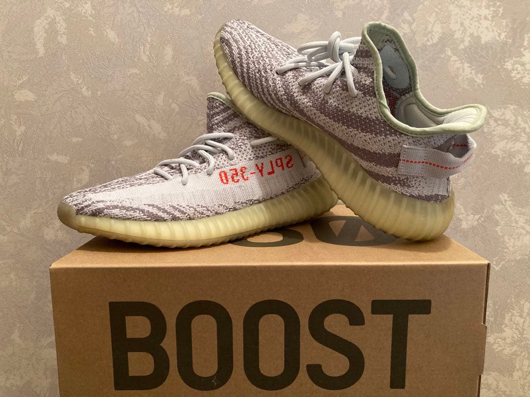 大幅値引き‼️adidas yeezy boost 350 v2 bluetint