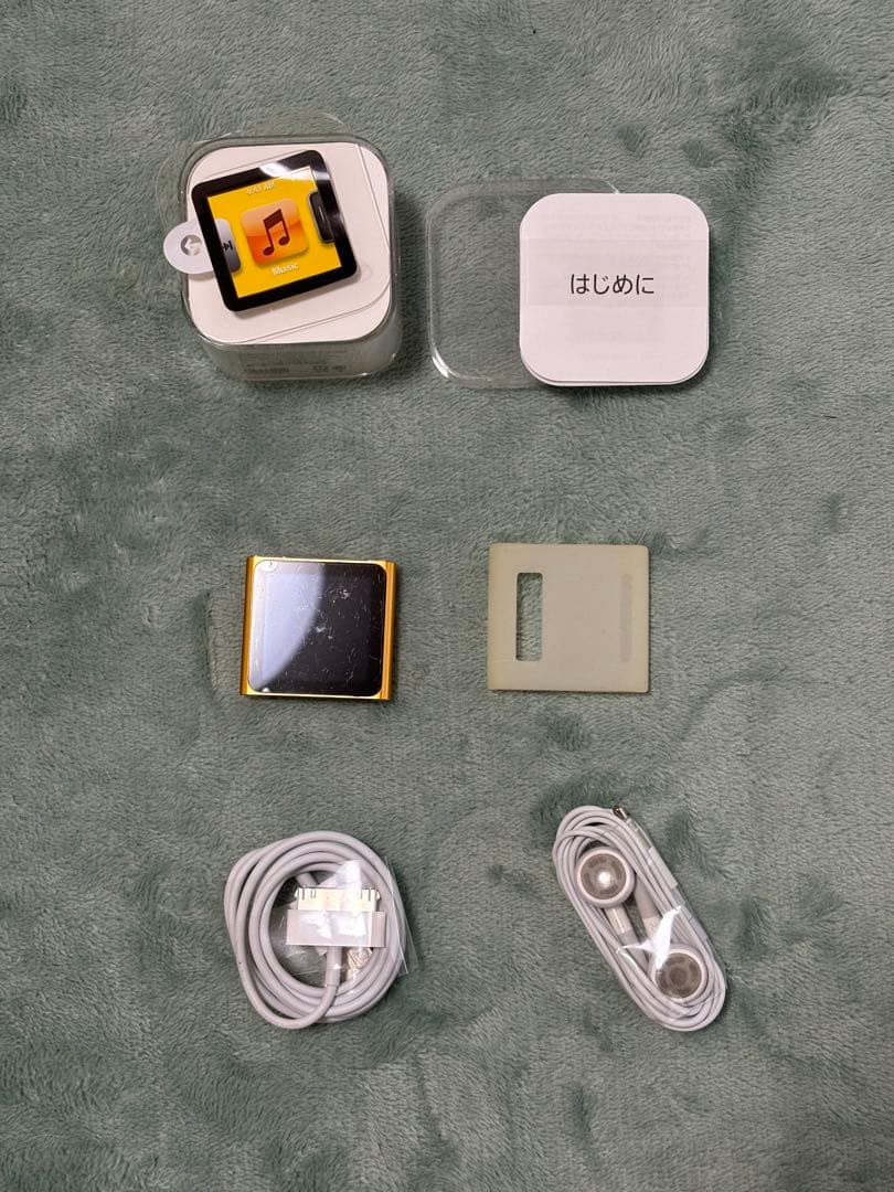 中古 Appleアップル 第6世代 iPod nano 8GB オレンジ