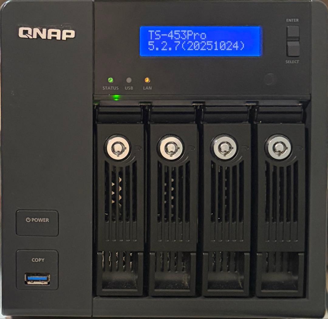 QNAP／TS-453Pro メモリ8GB
