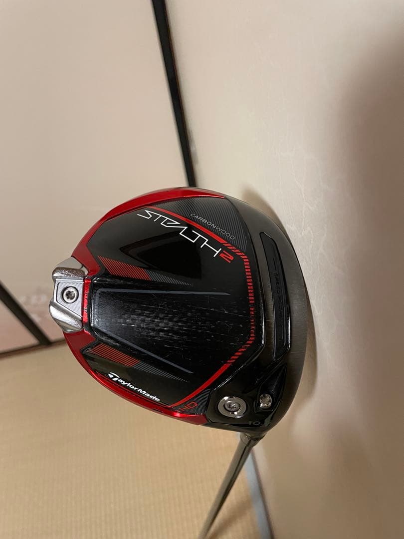 【清掃済】テーラーメイド ステルス2 HD 1W 10.5° テンセイレッドR